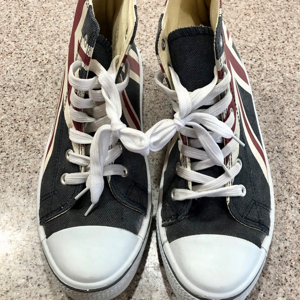 Converse Bobbio High Tops UK British Flag